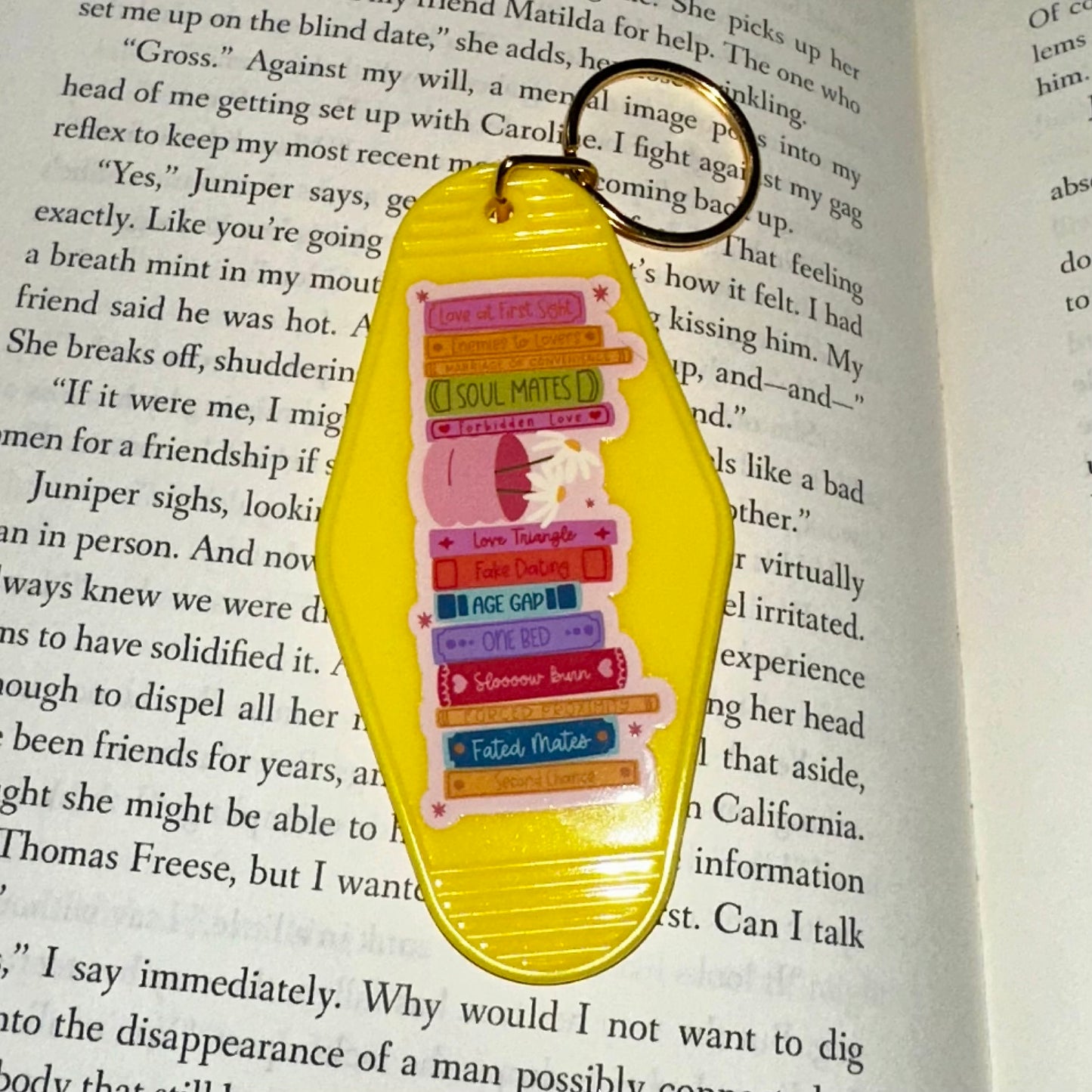 Retro Motel Keychain