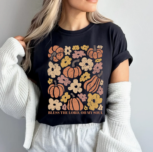 Bless the Lord, Oh My Soul Pumpkin Tee