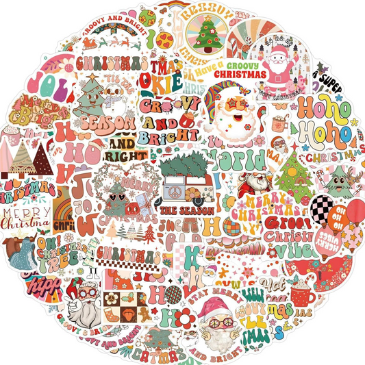 Surprise Christmas Stickers (5 Pack)