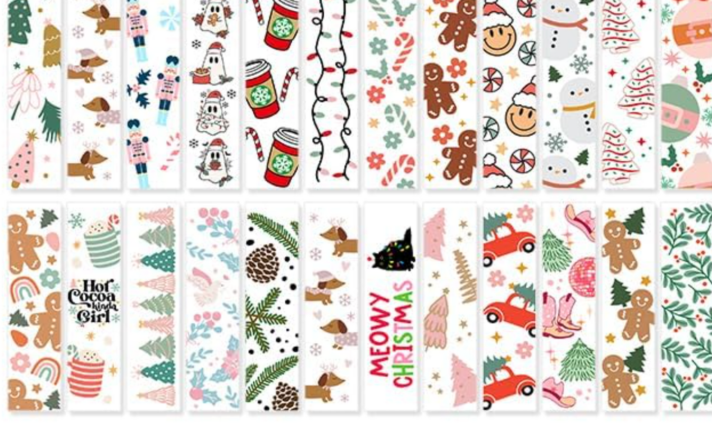 Acrylic Bookmarks - Christmas